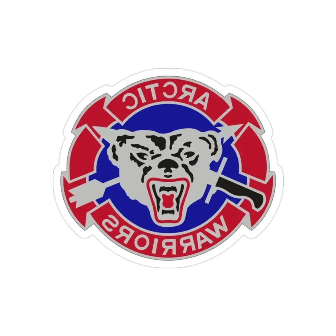 297 Battlefield Surveillance Brigade 2 (U.S. Army) REVERSE PRINT Transparent Die-Cut STICKER 2 Inch Die-Cut Transparent - The Sticker Space