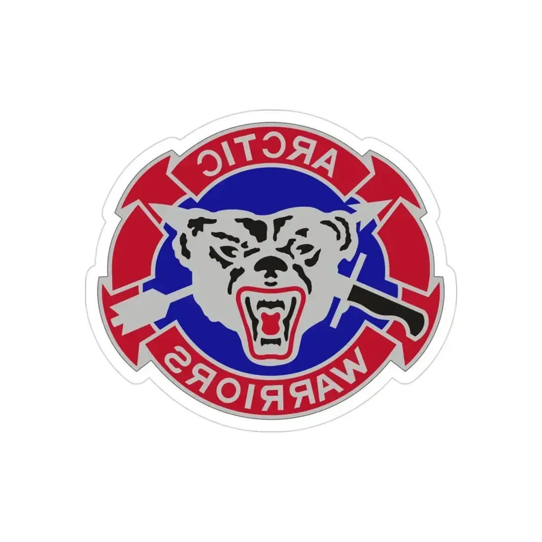 297 Battlefield Surveillance Brigade 2 (U.S. Army) REVERSE PRINT Transparent Die-Cut STICKER 3 Inch Die-Cut Transparent - The Sticker Space