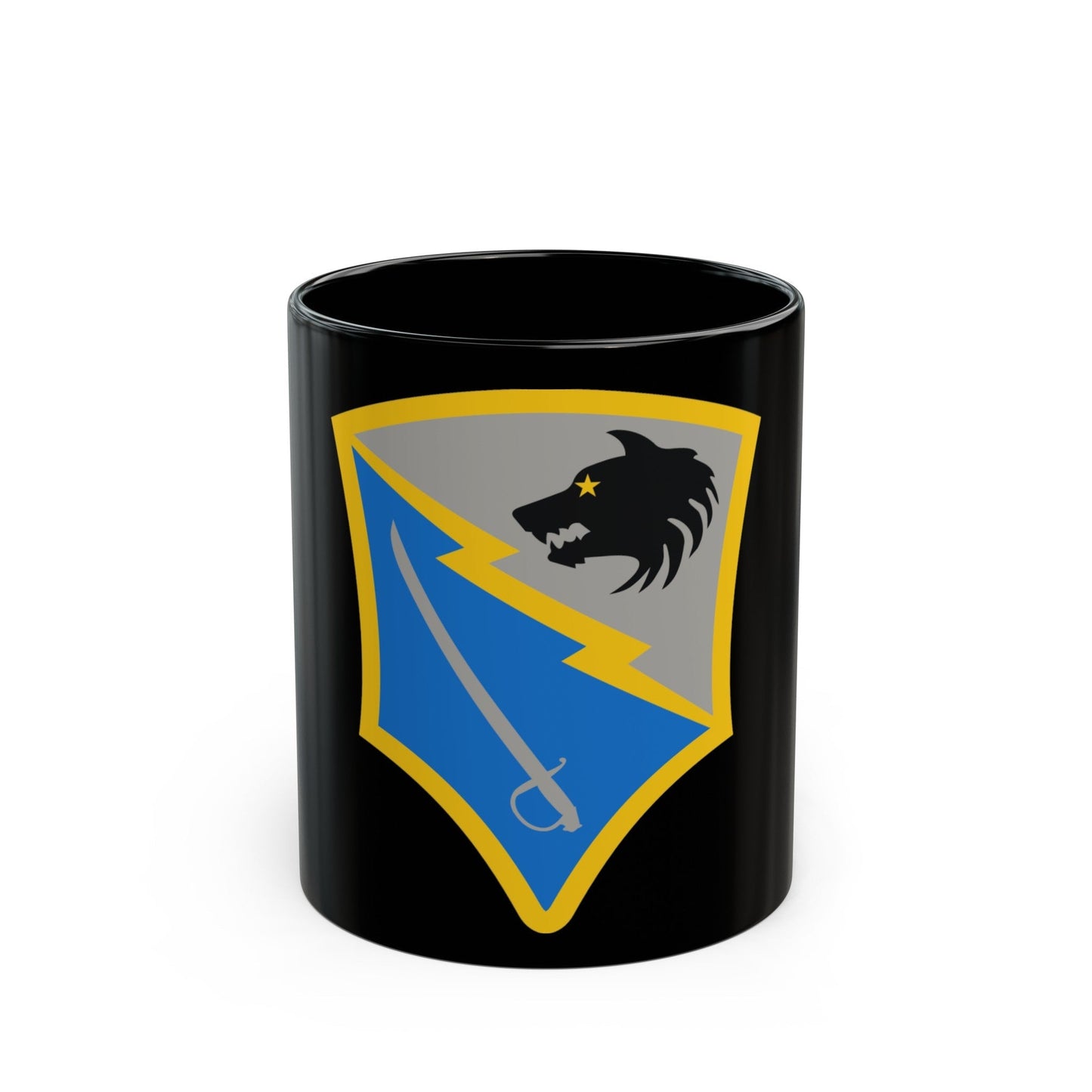 297 Battlefield Surveillance Brigade (U.S. Army) Black Coffee Mug-11oz-The Sticker Space