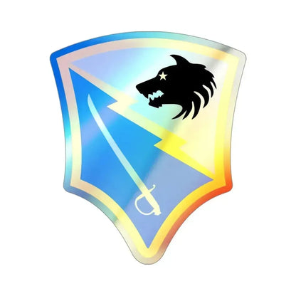 297 Battlefield Surveillance Brigade (U.S. Army) Holographic STICKER Die-Cut Vinyl Decal 3 Inch Holographic - The Sticker Space