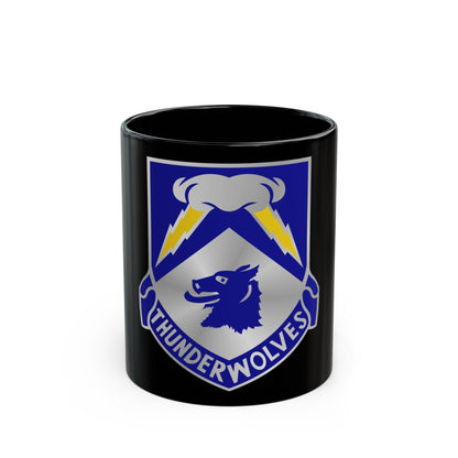 297 Cavalry Regiment (U.S. Army) Black Coffee Mug-11oz-The Sticker Space