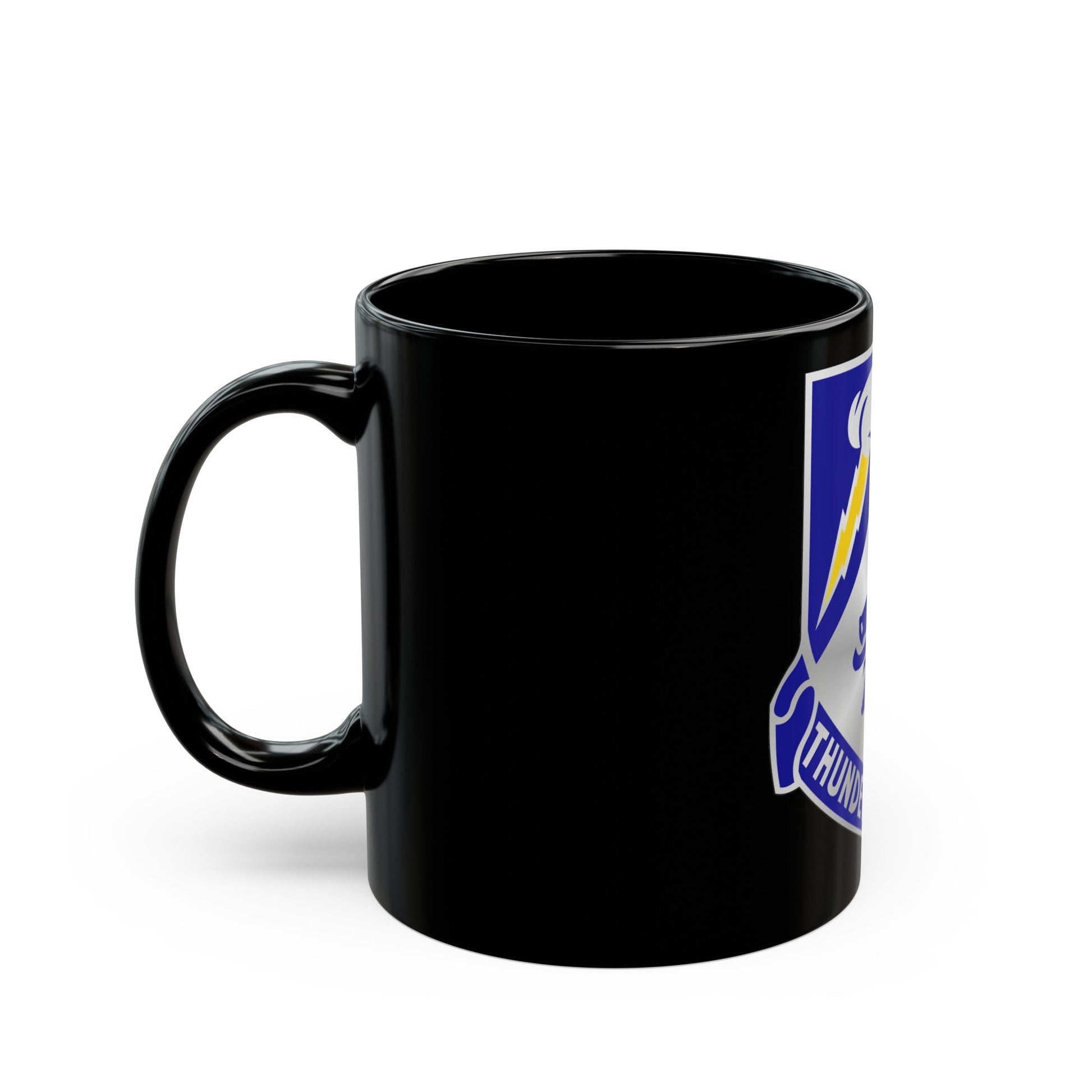 297 Cavalry Regiment (U.S. Army) Black Coffee Mug-The Sticker Space