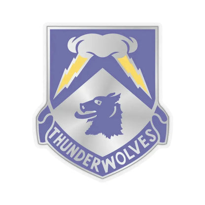 297 Cavalry Regiment (U.S. Army) STICKER Vinyl Kiss-Cut Decal 3 Inch Transparent - The Sticker Space