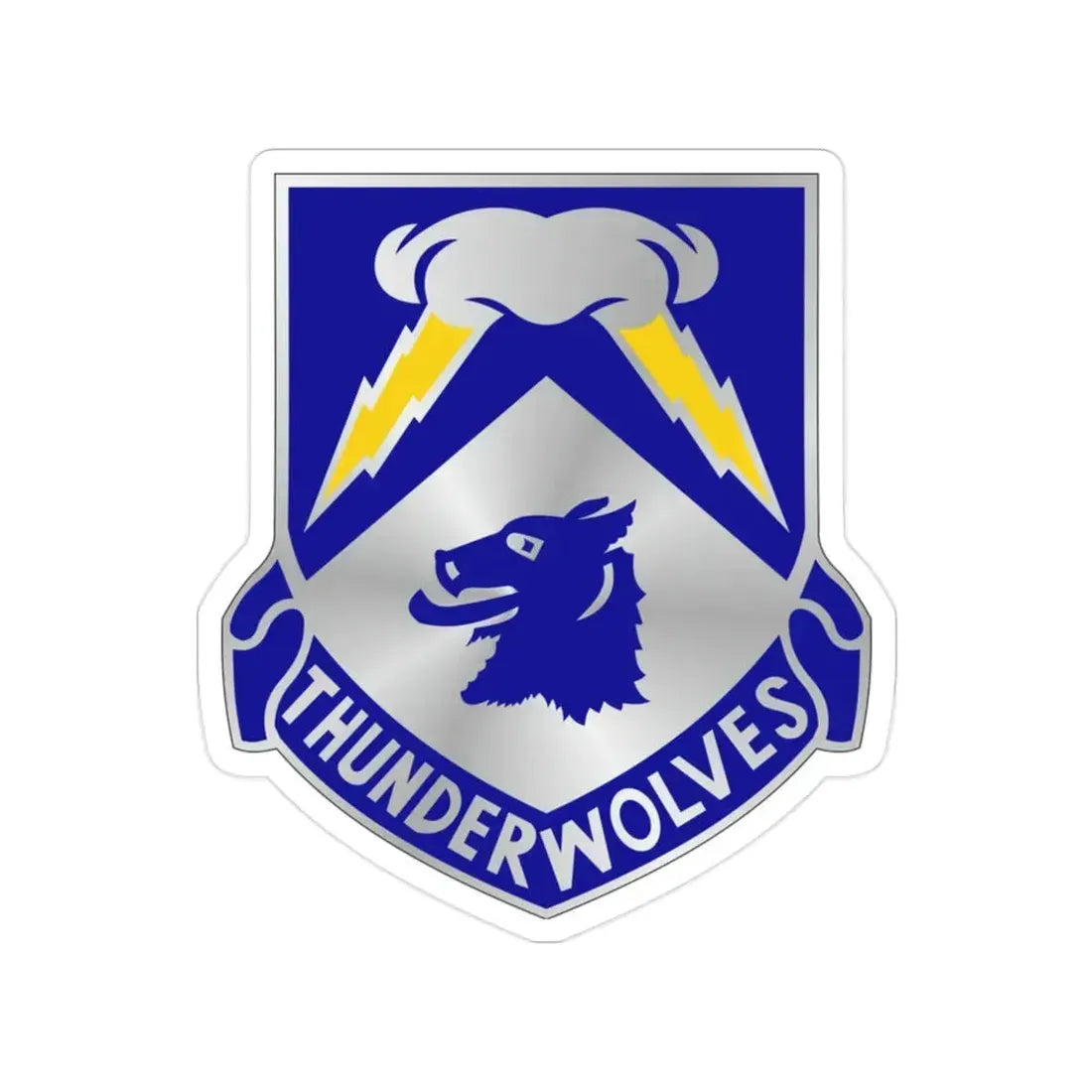 297 Cavalry Regiment (U.S. Army) Transparent STICKER Die-Cut Vinyl Decal 2 Inch - The Sticker Space