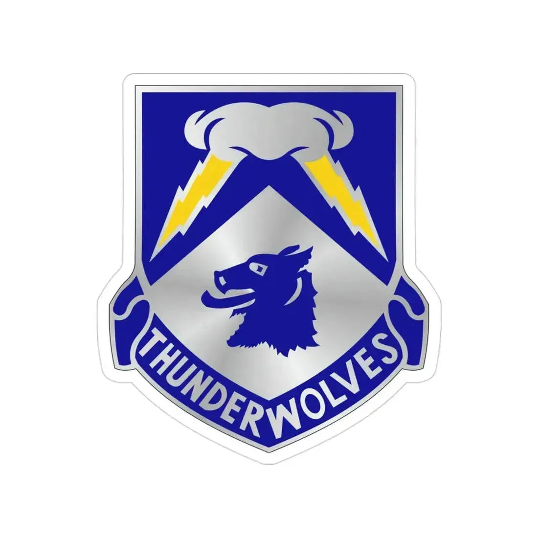 297 Cavalry Regiment (U.S. Army) Transparent STICKER Die-Cut Vinyl Decal 3 Inch - The Sticker Space