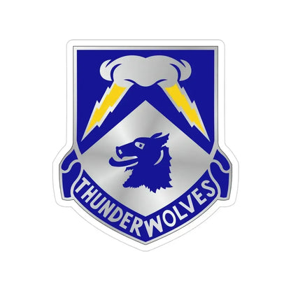 297 Cavalry Regiment (U.S. Army) Transparent STICKER Die-Cut Vinyl Decal 4 Inch - The Sticker Space