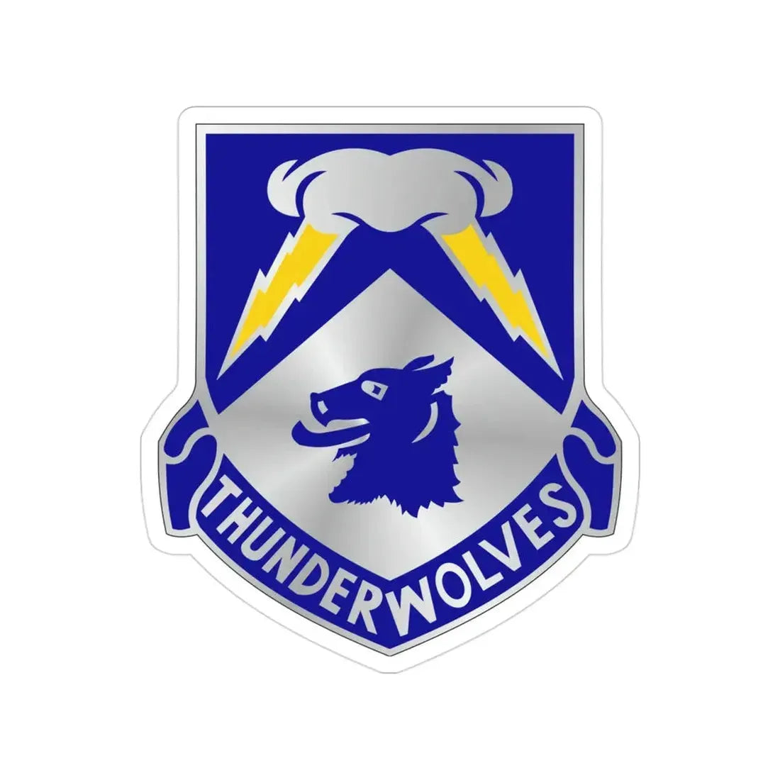 297 Cavalry Regiment (U.S. Army) Transparent STICKER Die-Cut Vinyl Decal - The Sticker Space