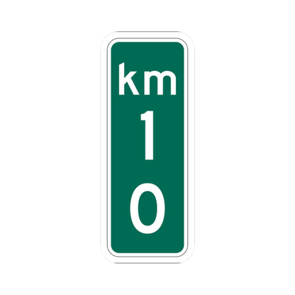 MUTCD-PR D10-2 (Puerto Rico) (Road Sign) STICKER Vinyl Kiss-Cut Decal
