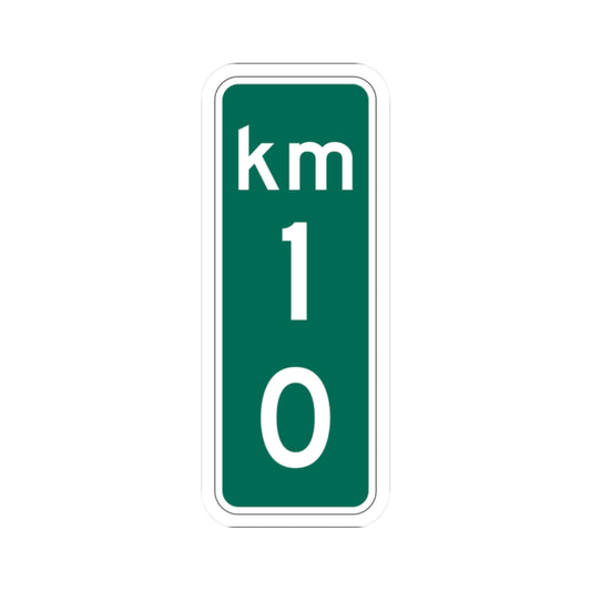 MUTCD-PR D10-2 (Puerto Rico) (Road Sign) STICKER Vinyl Kiss-Cut Decal