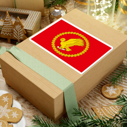 Flag of Ivanovo rayon Ivanovo oblast (Russia) STICKER Vinyl Kiss-Cut Decal