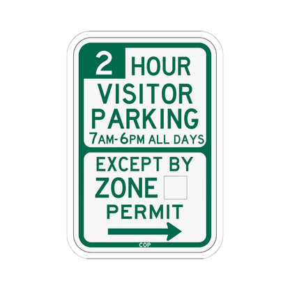 PBOT Road sign P4441R (Oregon) (Road Sign) STICKER Vinyl Kiss-Cut Decal