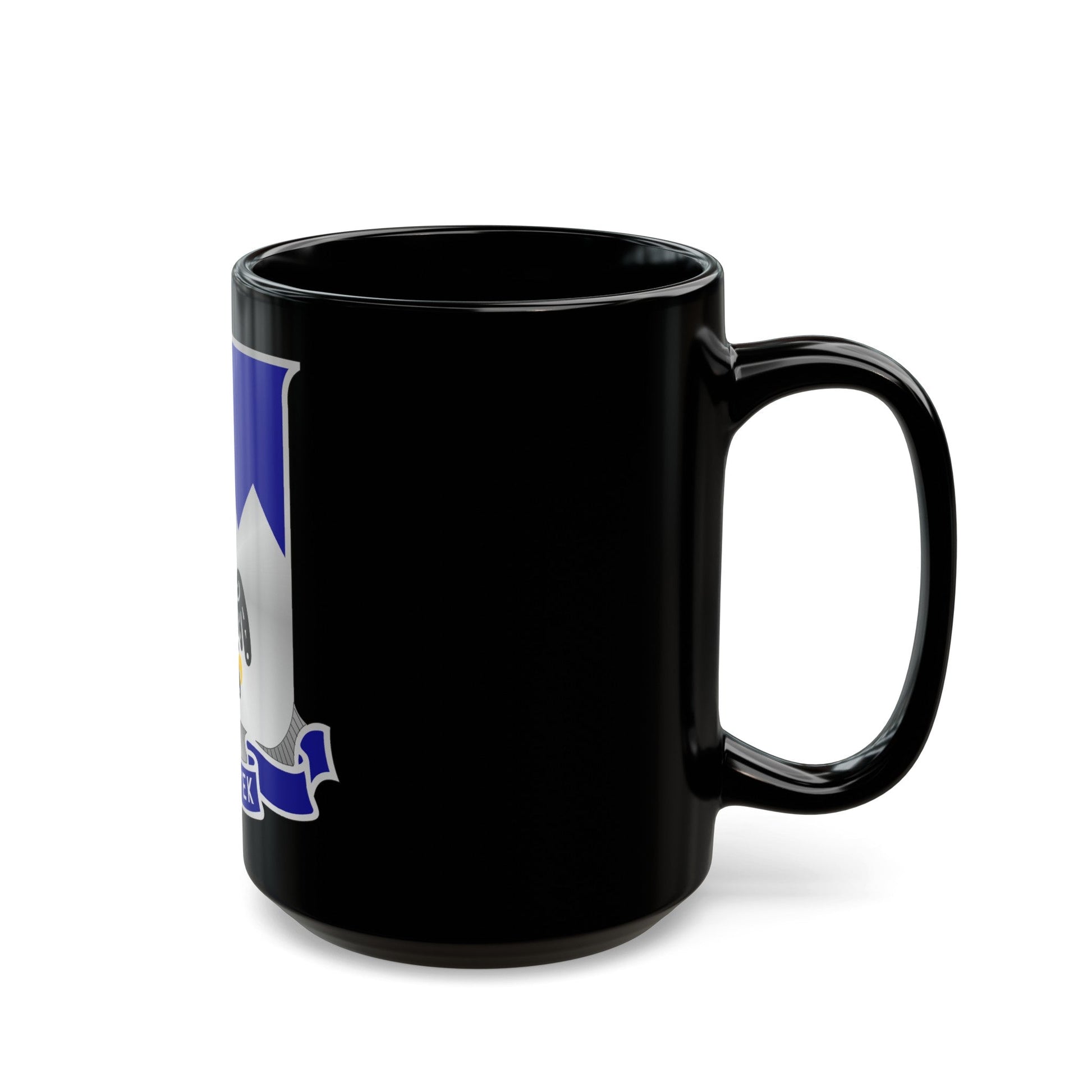 297th Infantry Regiment (U.S. Army) Black Coffee Mug-The Sticker Space