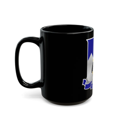 297th Infantry Regiment (U.S. Army) Black Coffee Mug-The Sticker Space