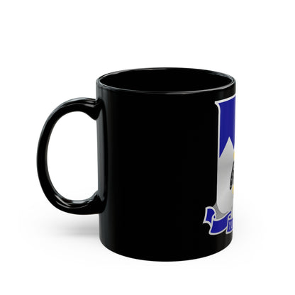 297th Infantry Regiment (U.S. Army) Black Coffee Mug-The Sticker Space