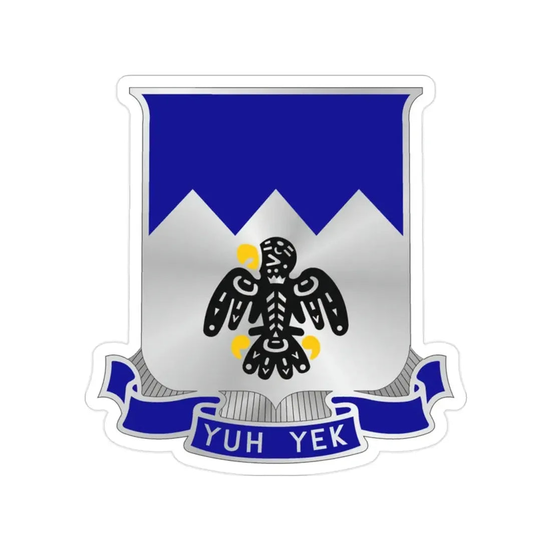 297th Infantry Regiment (U.S. Army) Transparent STICKER Die-Cut Vinyl Decal - The Sticker Space