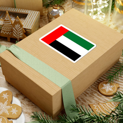 Flag of the United Arab Emirates 3-2 (United Arab Emirates) STICKER Vinyl Kiss-Cut Decal
