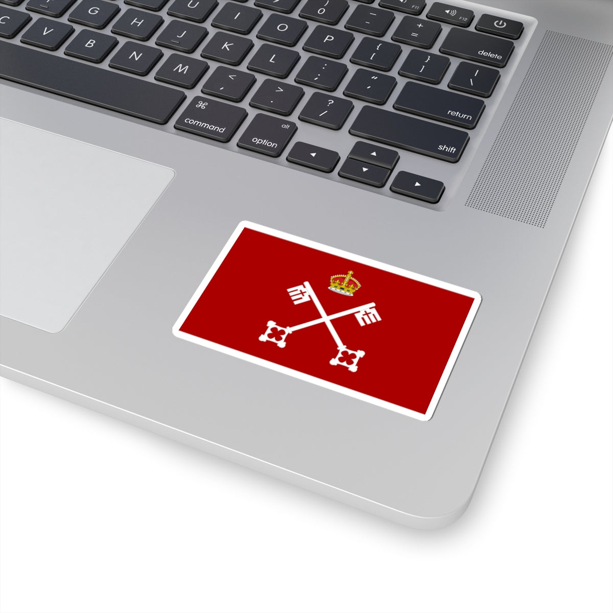 Flag of the Diocese of York (England) STICKER Vinyl Kiss-Cut Decal