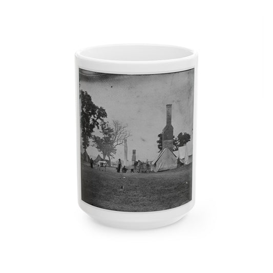 White House Landing, Va. Ruins Of The White House, Burnt During The Federal Evacuation (U.S. Civil War) White Coffee Mug