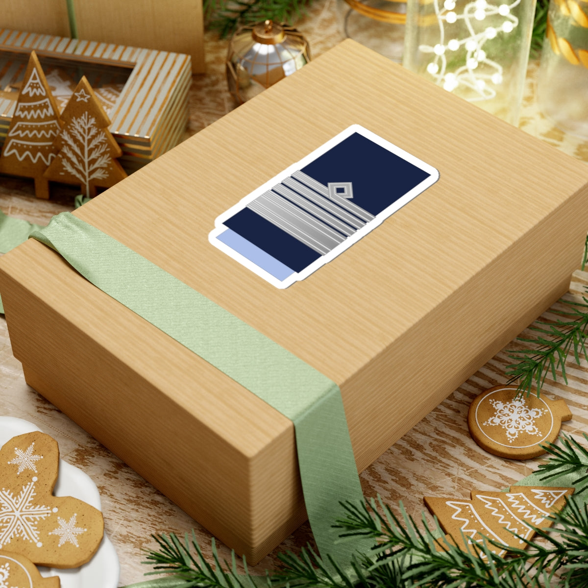 Argentina AirForce OF 8 (Argentina) (Military Rank) STICKER Vinyl Kiss-Cut Decal