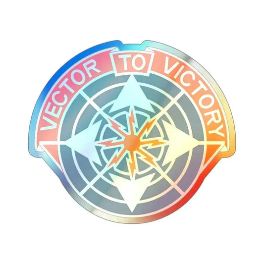 29th Air Traffic Control Group (U.S. Army) Holographic STICKER Die-Cut Vinyl Decal 6 Inch Holographic - The Sticker Space