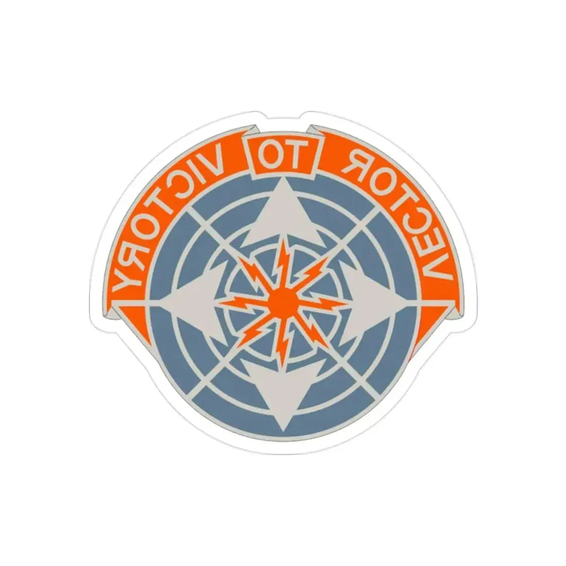 29th Air Traffic Control Group (U.S. Army) REVERSE PRINT Transparent Die-Cut STICKER - The Sticker Space