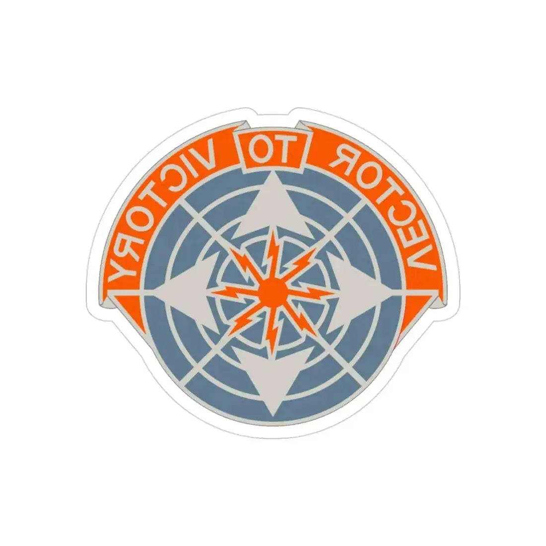 29th Air Traffic Control Group (U.S. Army) REVERSE PRINT Transparent Die-Cut STICKER - The Sticker Space