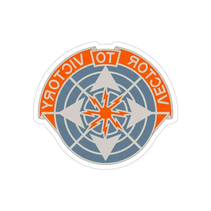 29th Air Traffic Control Group (U.S. Army) REVERSE PRINT Transparent Die-Cut STICKER - The Sticker Space