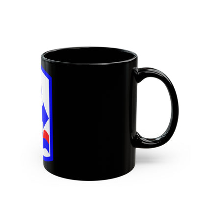 29th Infantry Brigade SSI (U.S. Army) Black Coffee Mug-The Sticker Space