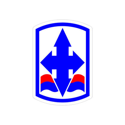 29th Infantry Brigade SSI (U.S. Army) REVERSE PRINT Transparent STICKER-2 Inch-The Sticker Space