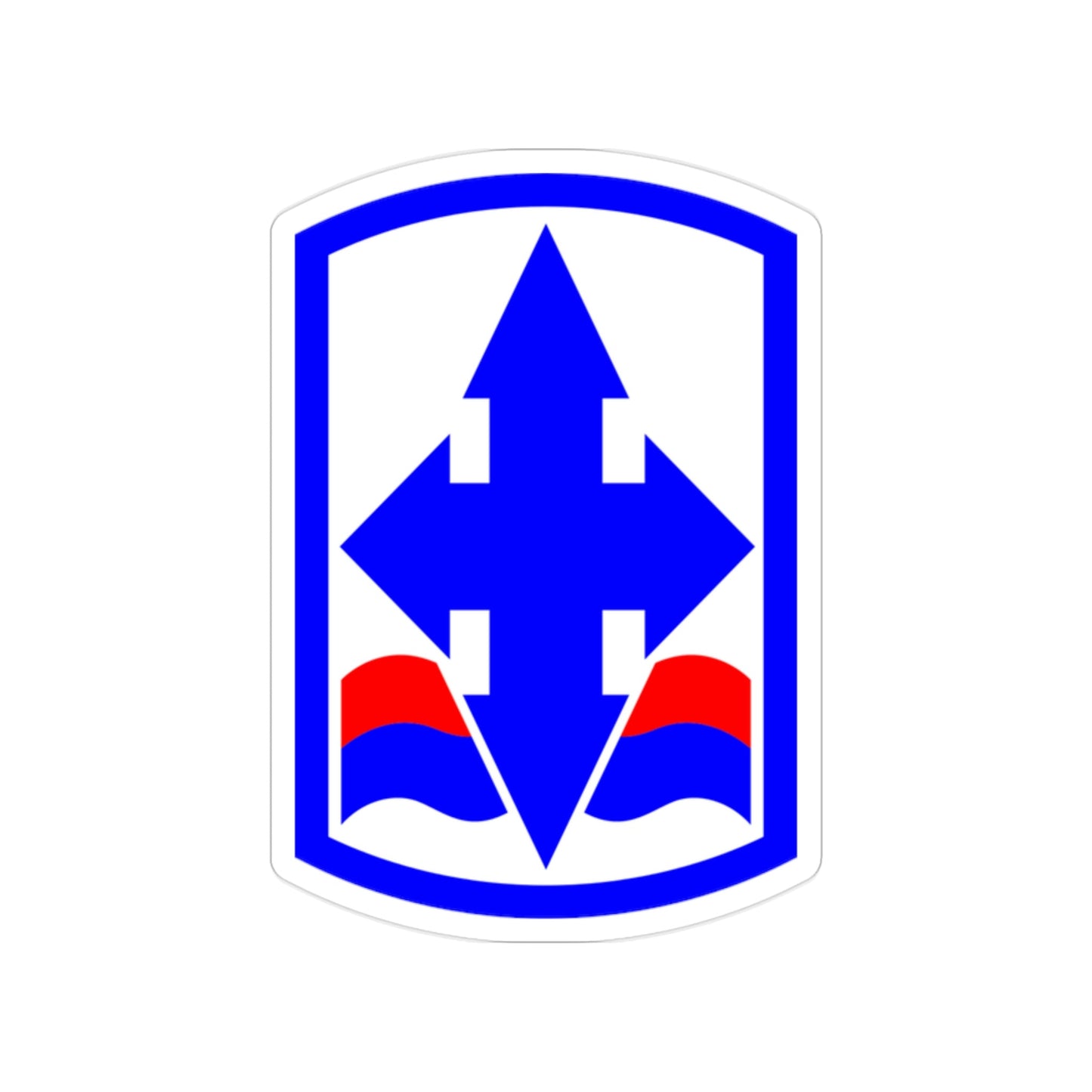 29th Infantry Brigade SSI (U.S. Army) Transparent STICKER Die-Cut Vinyl Decal-2 Inch-The Sticker Space