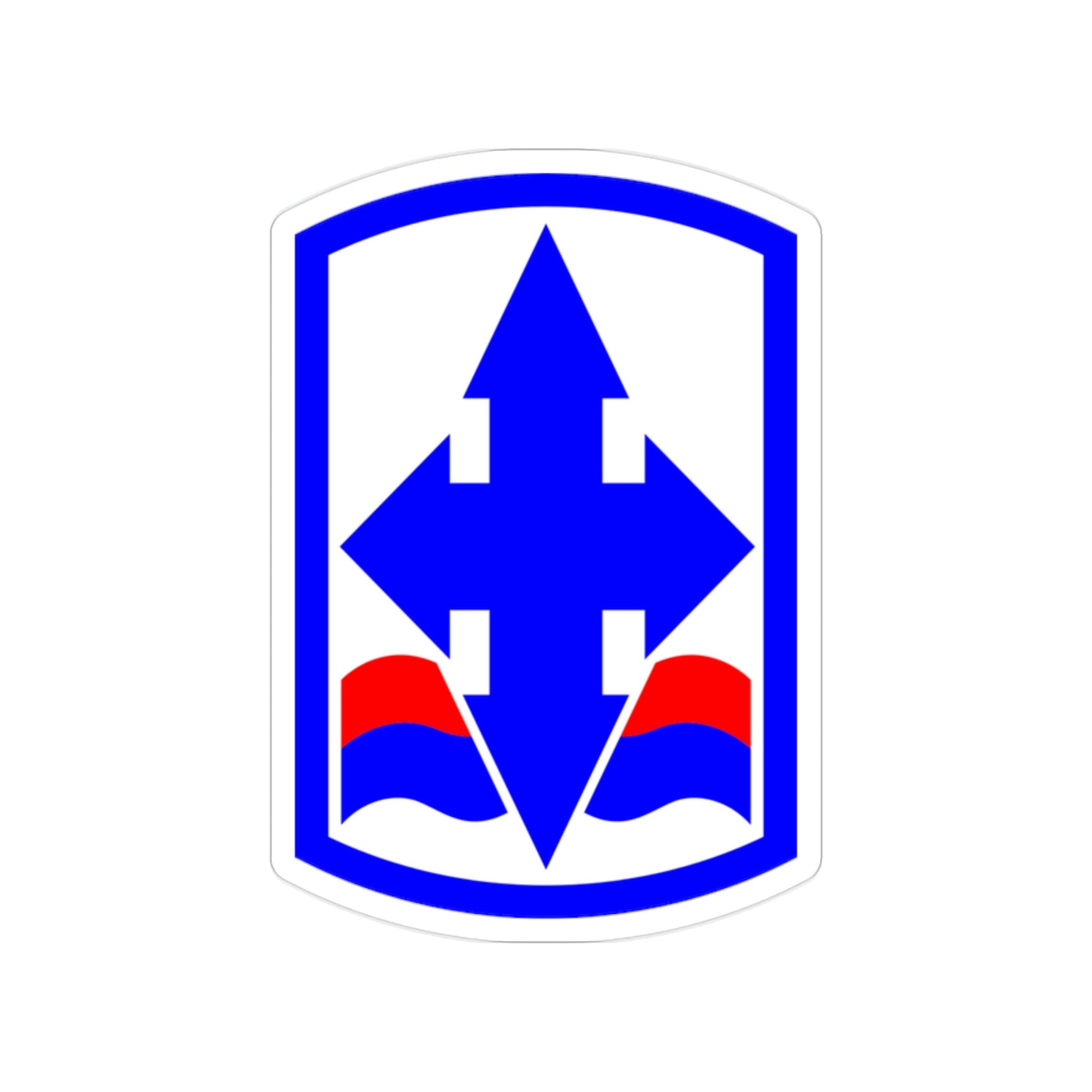 29th Infantry Brigade SSI (U.S. Army) Transparent STICKER Die-Cut Vinyl Decal-2 Inch-The Sticker Space