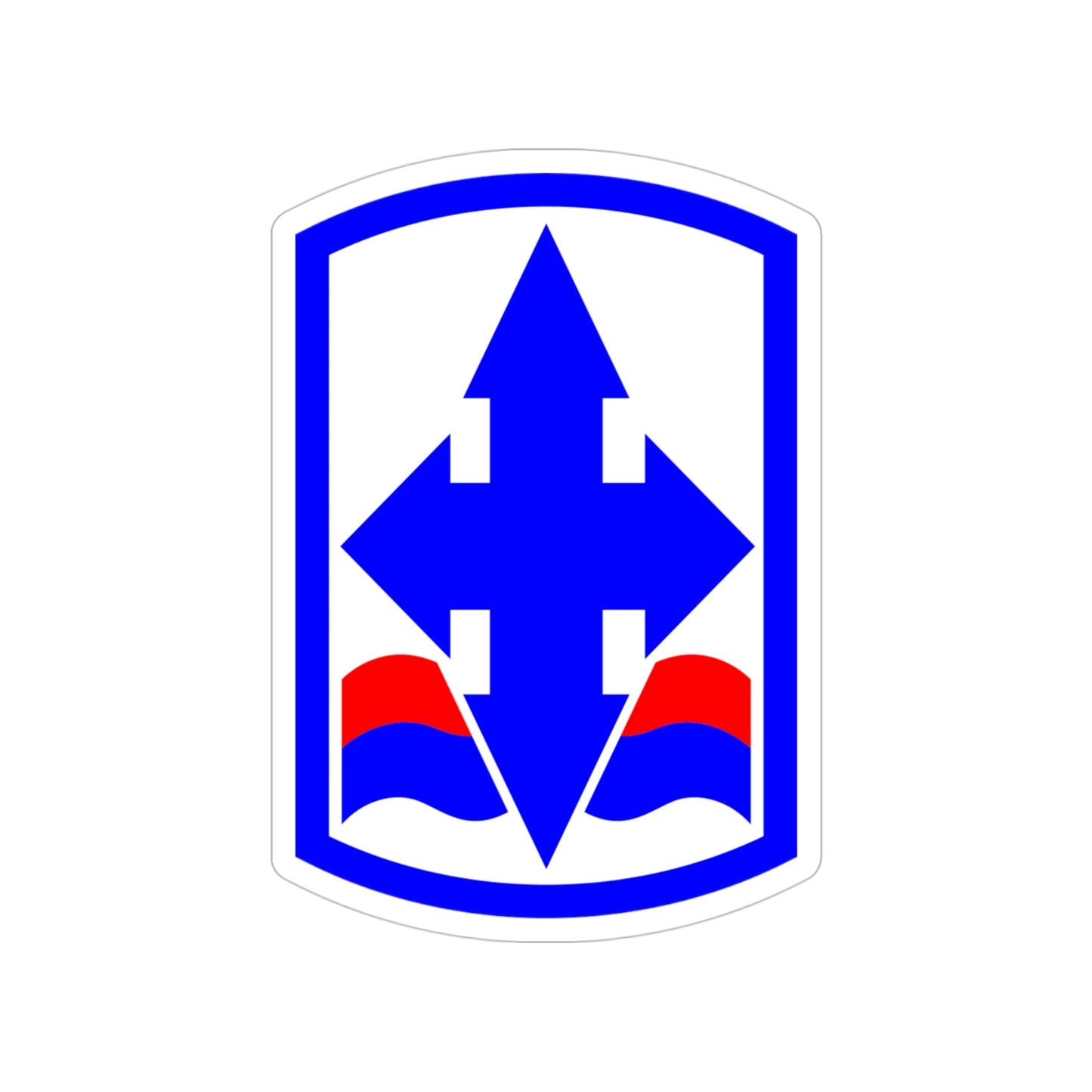 29th Infantry Brigade SSI (U.S. Army) Transparent STICKER Die-Cut Vinyl Decal-4 Inch-The Sticker Space