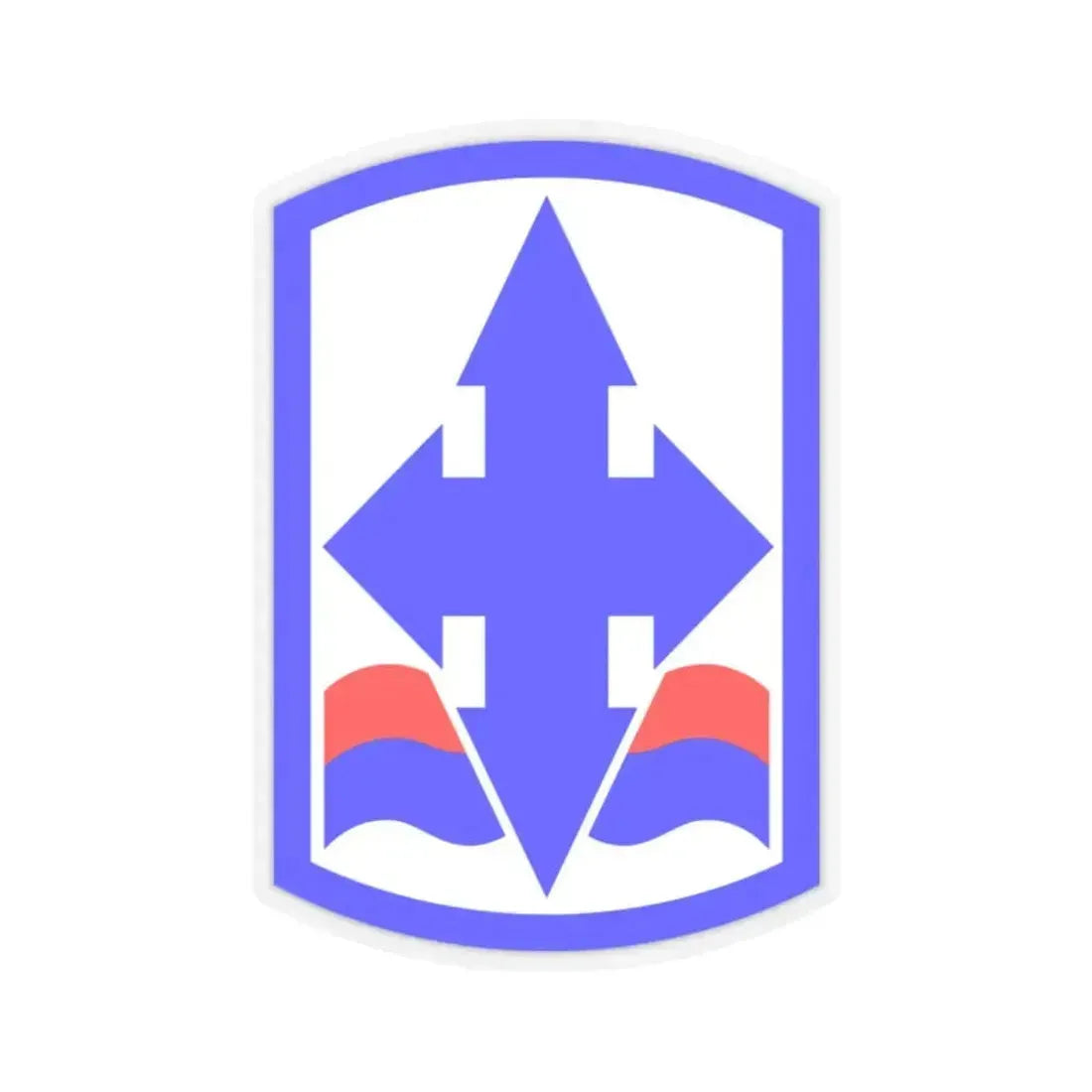 29th Infantry Brigade SSI (U.S. Army) STICKER Vinyl Kiss-Cut Decal 2 Inch Transparent - The Sticker Space