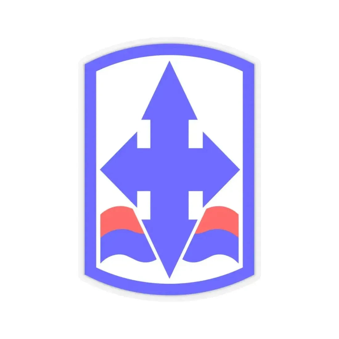 29th Infantry Brigade SSI (U.S. Army) STICKER Vinyl Kiss-Cut Decal 3 Inch Transparent - The Sticker Space