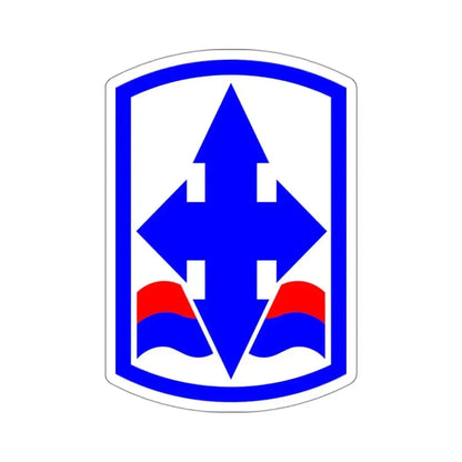 29th Infantry Brigade SSI (U.S. Army) STICKER Vinyl Kiss-Cut Decal 3 Inch White - The Sticker Space