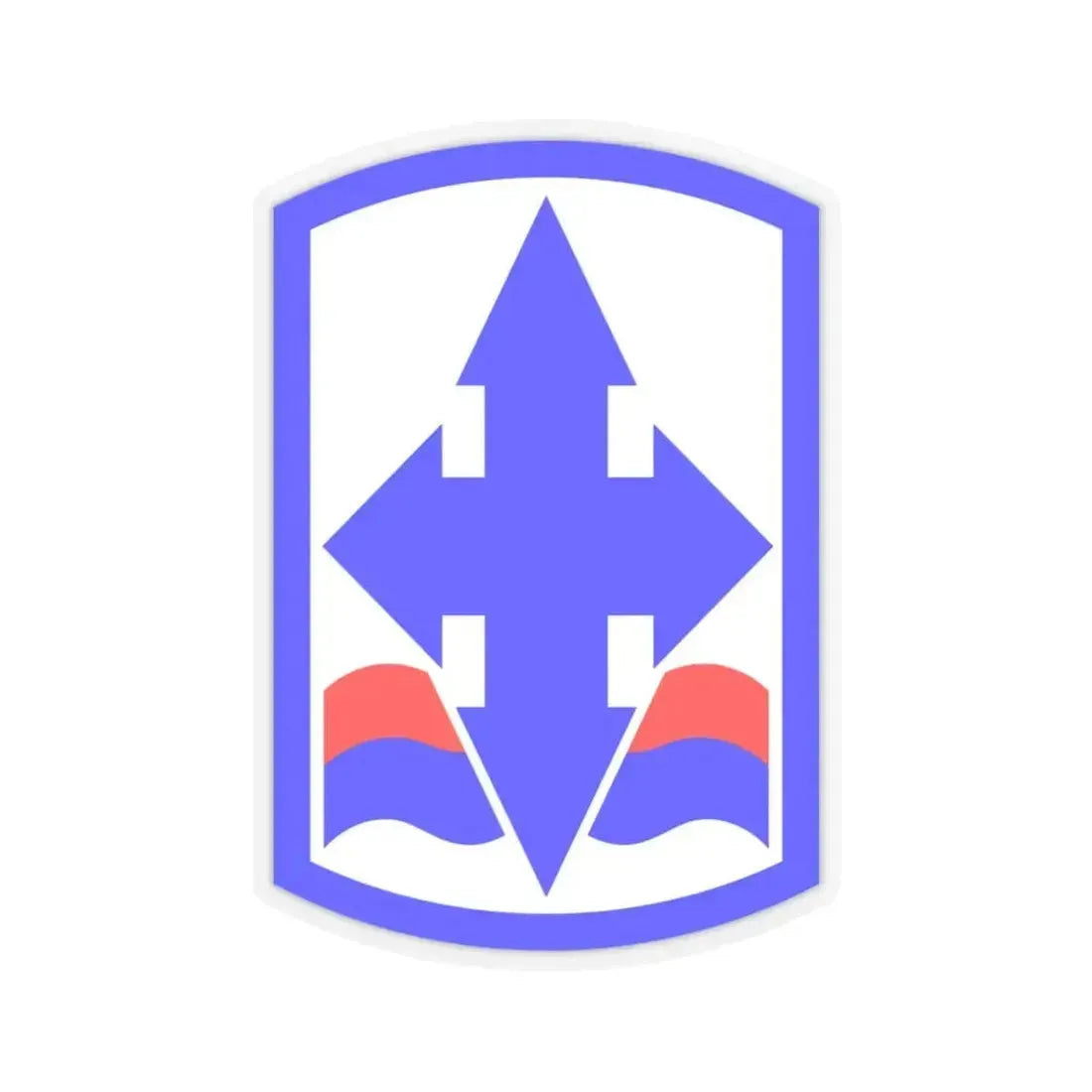 29th Infantry Brigade SSI (U.S. Army) STICKER Vinyl Kiss-Cut Decal 6 Inch Transparent - The Sticker Space