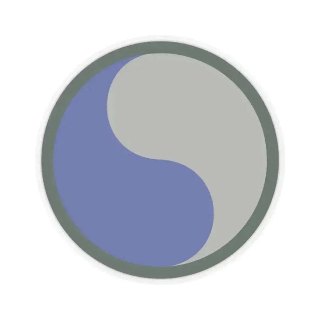 29TH INFANTRY DIVISION (U.S. Army) STICKER Vinyl Kiss-Cut Decal 2 Inch Transparent - The Sticker Space