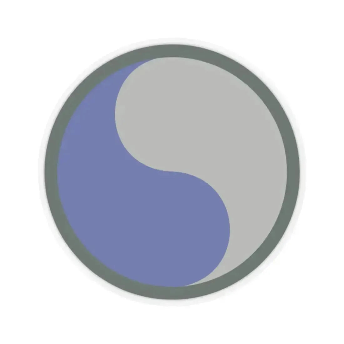 29TH INFANTRY DIVISION (U.S. Army) STICKER Vinyl Kiss-Cut Decal 3 Inch Transparent - The Sticker Space