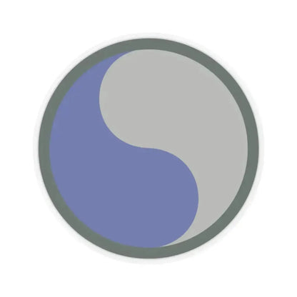 29TH INFANTRY DIVISION (U.S. Army) STICKER Vinyl Kiss-Cut Decal 3 Inch Transparent - The Sticker Space