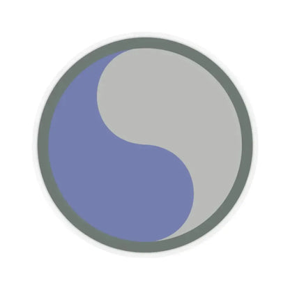 29TH INFANTRY DIVISION (U.S. Army) STICKER Vinyl Kiss-Cut Decal 4 Inch Transparent - The Sticker Space