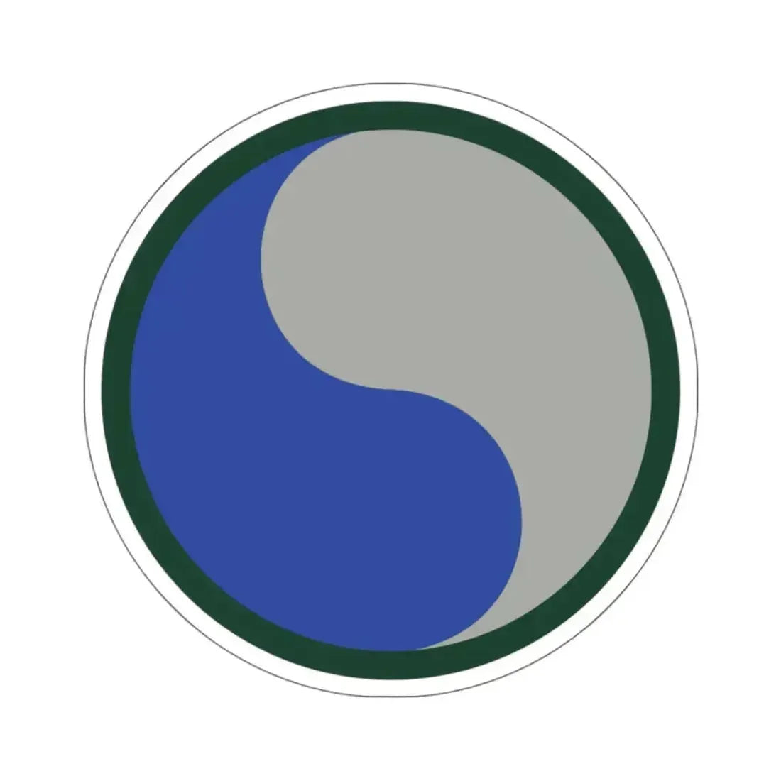 29TH INFANTRY DIVISION (U.S. Army) STICKER Vinyl Kiss-Cut Decal 4 Inch White - The Sticker Space