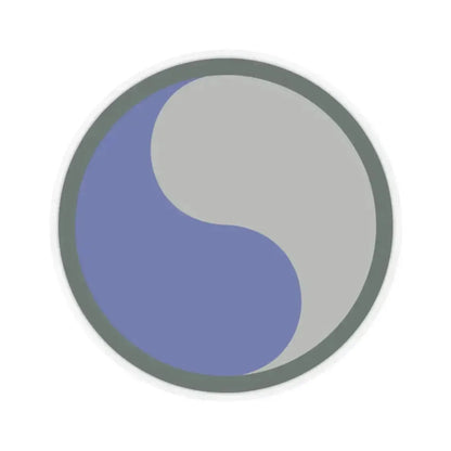 29TH INFANTRY DIVISION (U.S. Army) STICKER Vinyl Kiss-Cut Decal 6 Inch Transparent - The Sticker Space