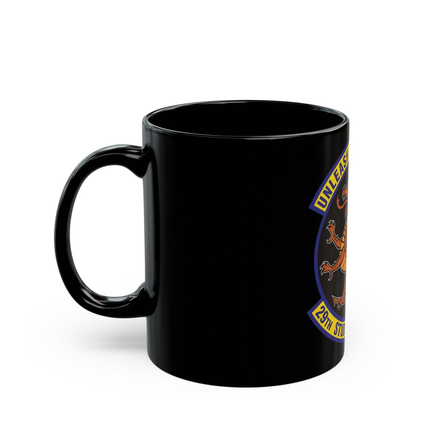 29th Student Squadron (U.S. Air Force) Black Coffee Mug-The Sticker Space