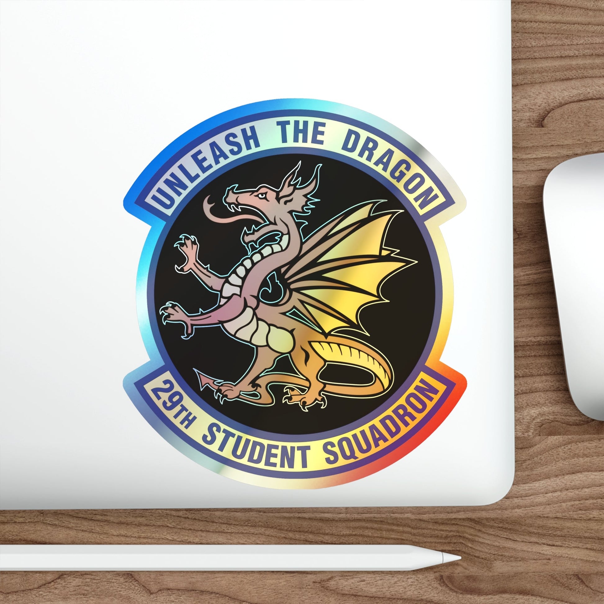 29th Student Squadron (U.S. Air Force) Holographic STICKER Die-Cut Vinyl Decal-The Sticker Space