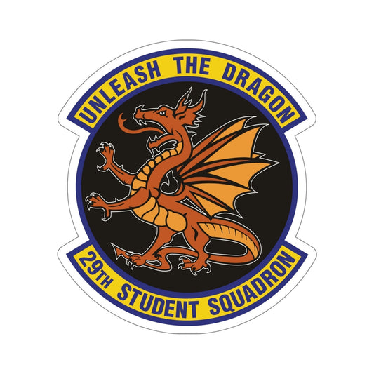 29th Student Squadron (U.S. Air Force) STICKER Vinyl Die-Cut Decal-6 Inch-The Sticker Space