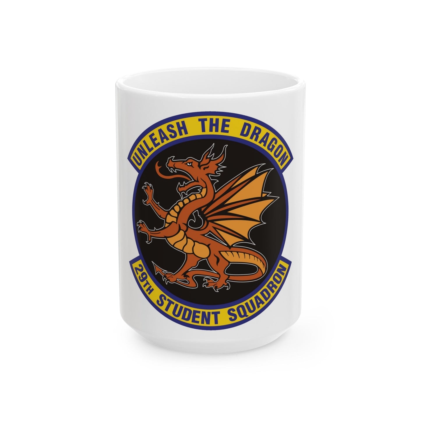 29th Student Squadron (U.S. Air Force) White Coffee Mug-15oz-The Sticker Space