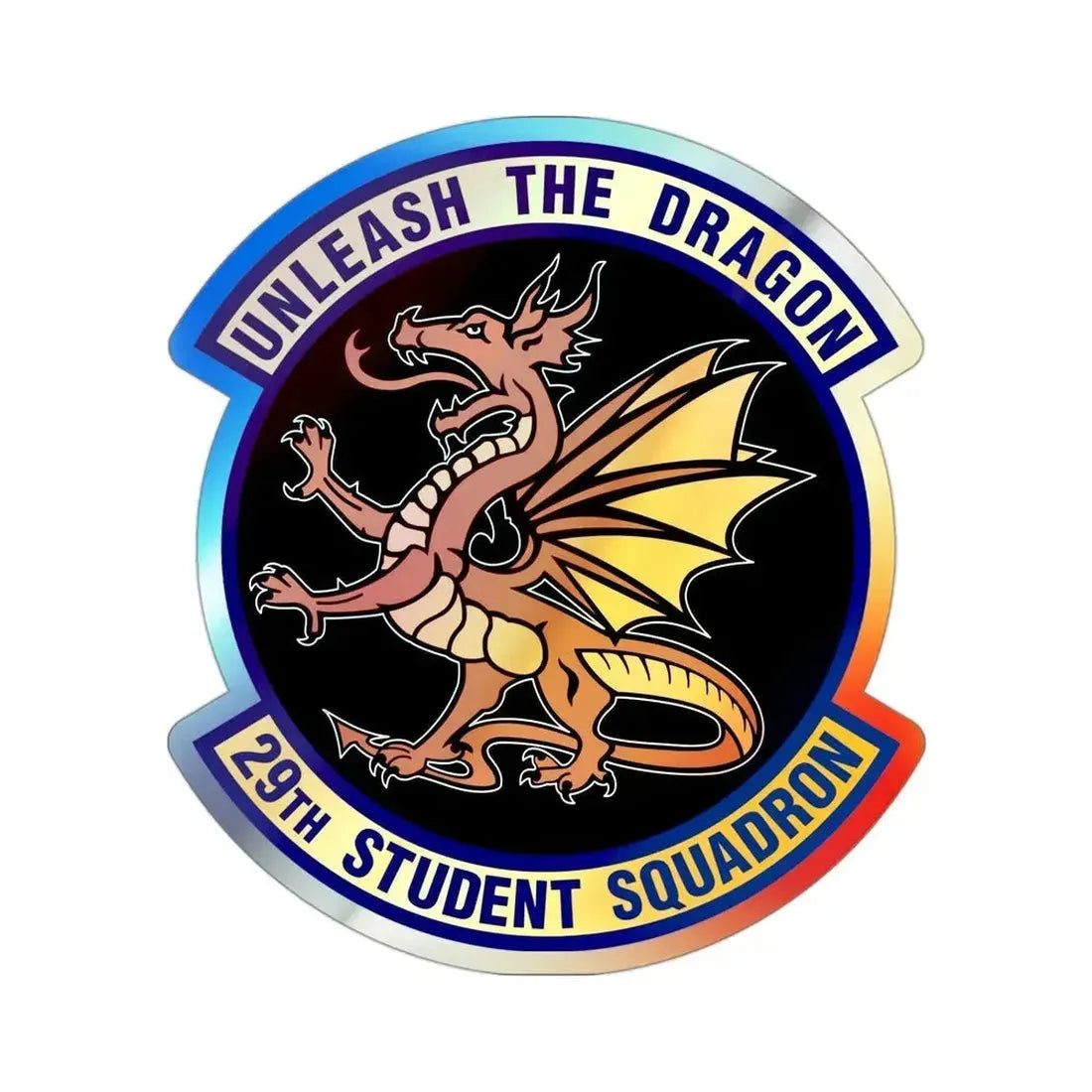 29th Student Squadron (U.S. Air Force) Holographic STICKER Die-Cut Vinyl Decal - The Sticker Space