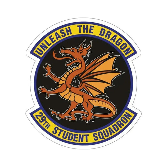 29th Student Squadron (U.S. Air Force) STICKER Vinyl Die-Cut Decal 6 Inch - The Sticker Space