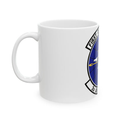 2d Air Postal Squadron (U.S. Air Force) White Coffee Mug-The Sticker Space