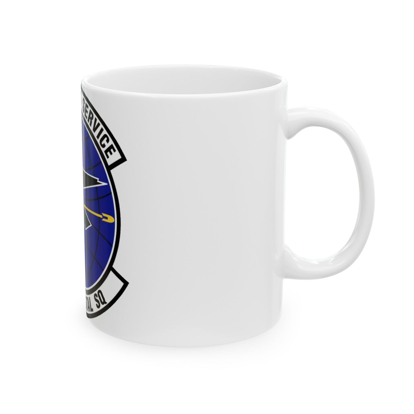 2d Air Postal Squadron (U.S. Air Force) White Coffee Mug-The Sticker Space